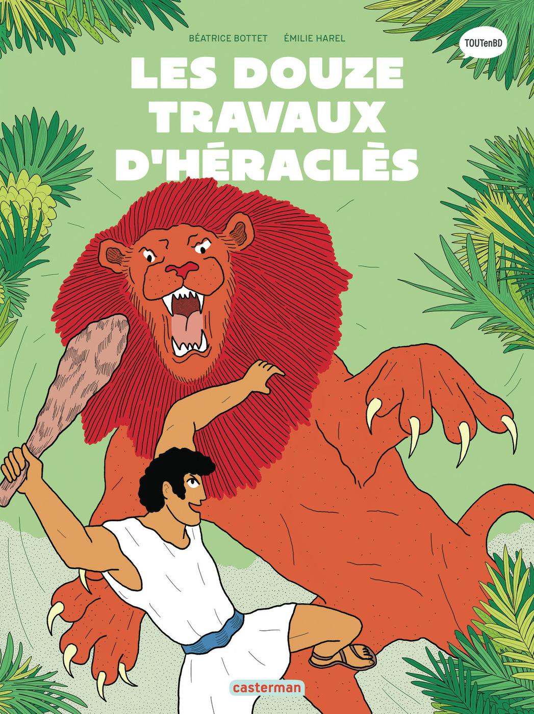 Couverture de l'album La Mythologie en BD Tome 5 Les douze travaux d'Héraclès
