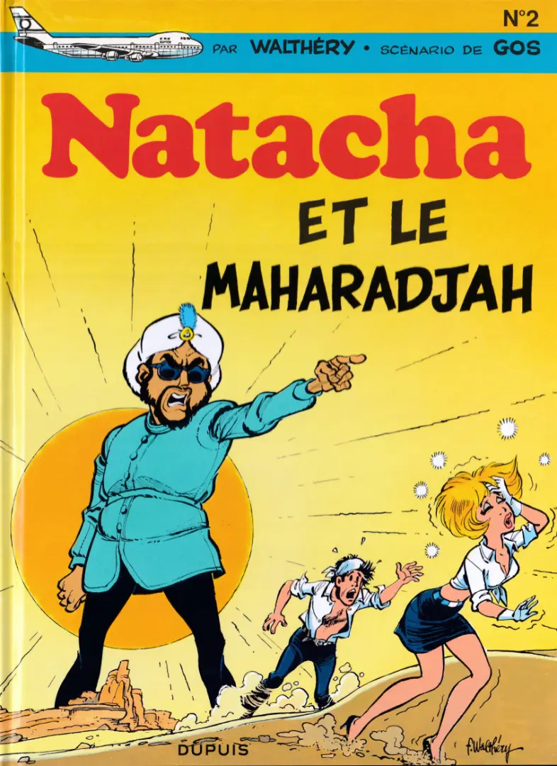 Couverture de l'album Natacha Tome 2 Natacha et le Maharadjah