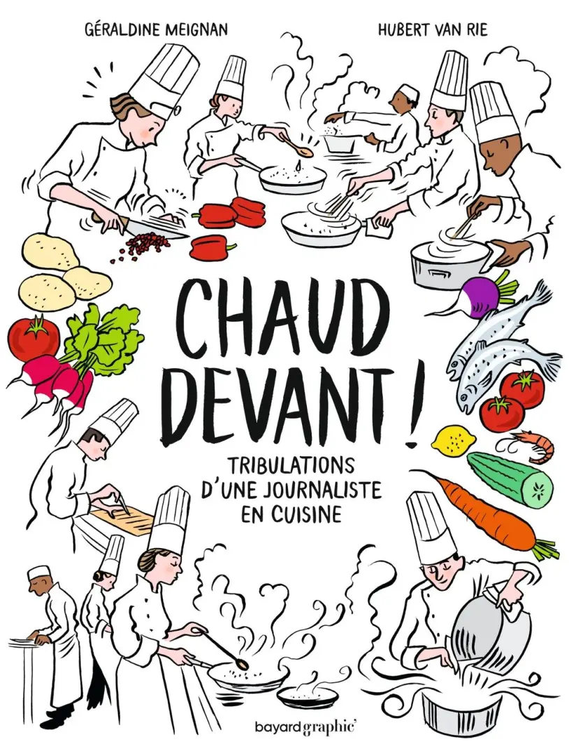 Couverture de l'album Chaud devant ! Tribulations d'une journaliste en cuisine