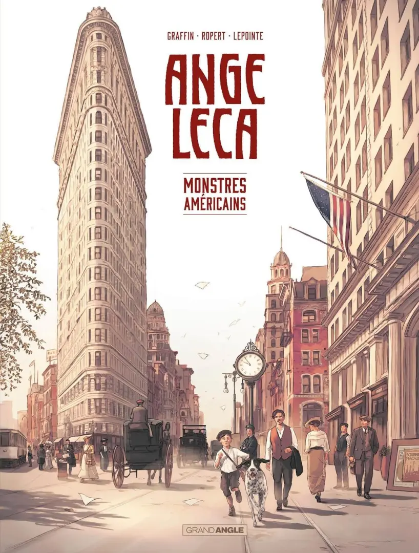 Couverture de l'album Ange Leca 2 Monstres americains