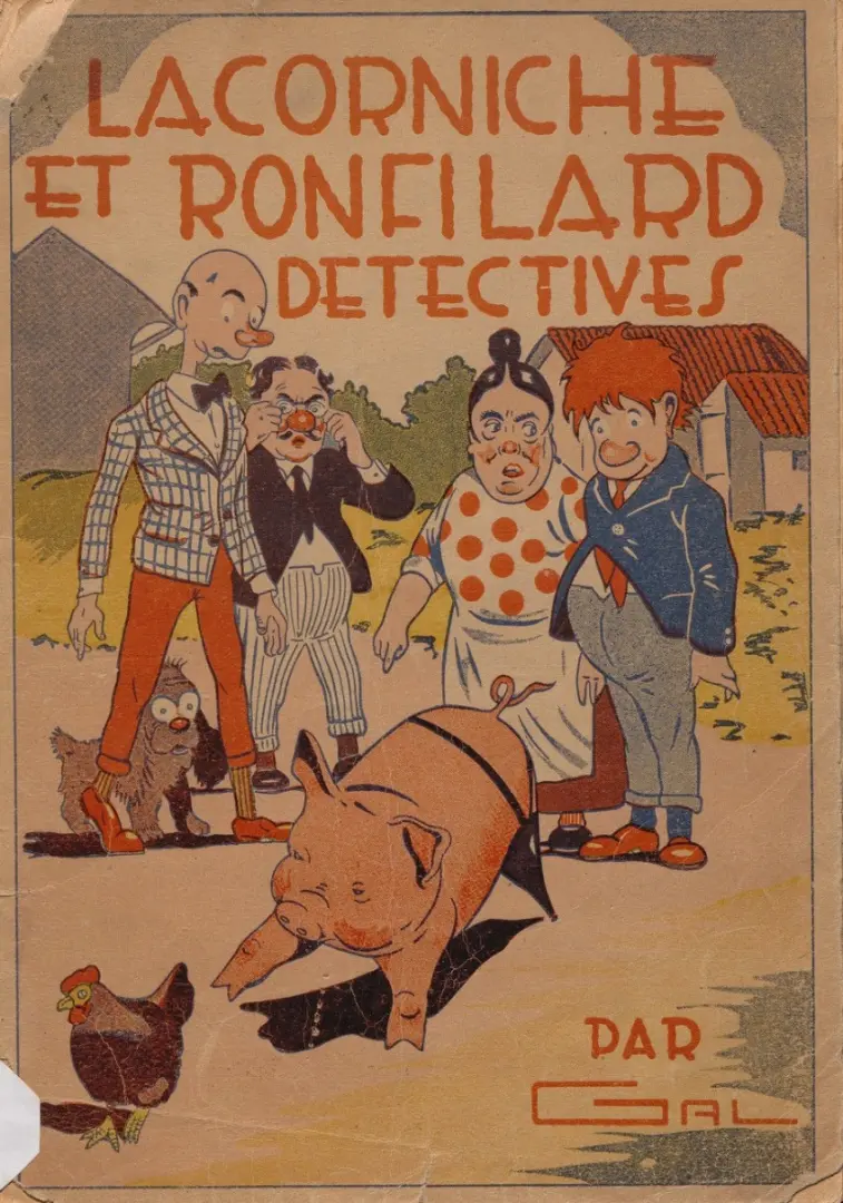 Couverture de l'album Lacorniche et Ronfilard détectives