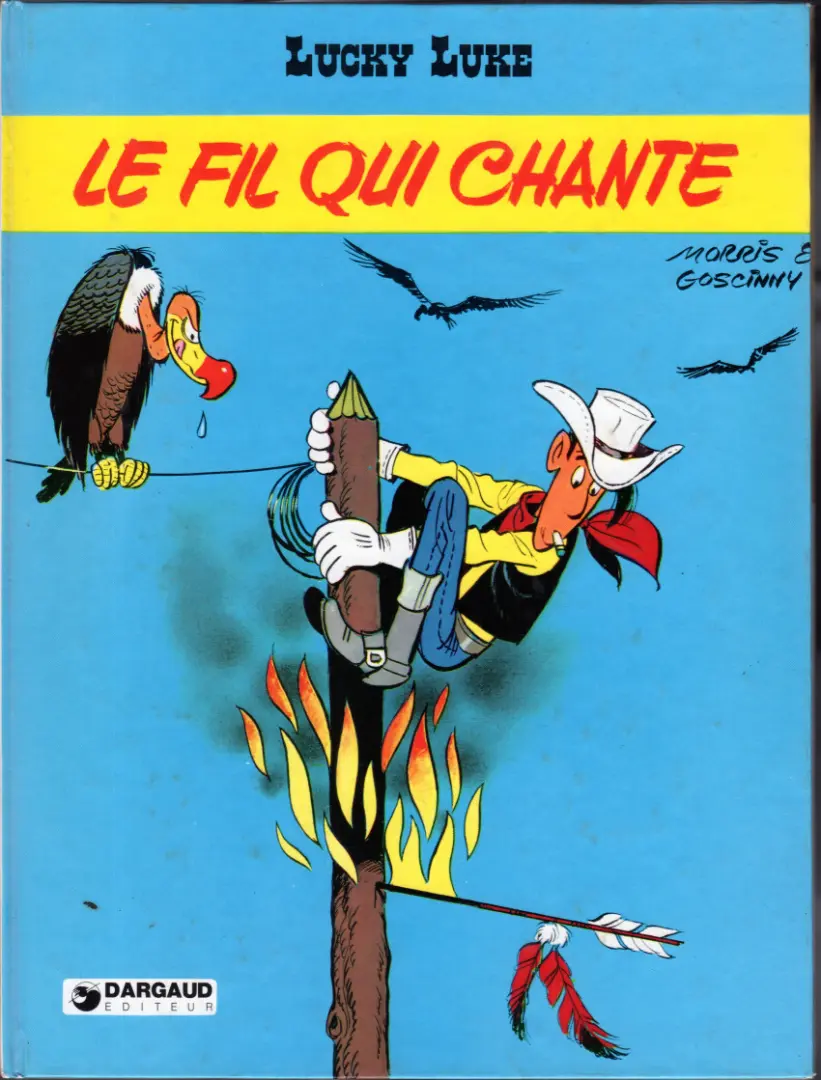 Couverture de l'album Lucky Luke Tome 46 Le fil qui chante