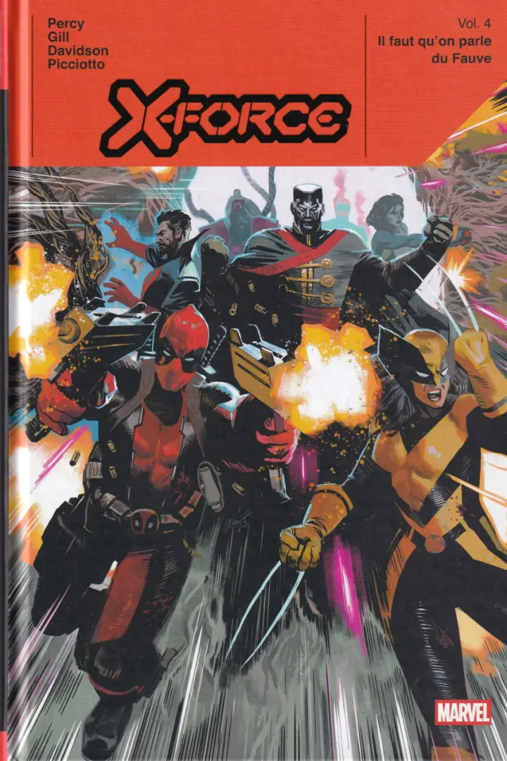 Couverture de l'album X-force Vol. 4 Il faut qu'on parle du Fauve