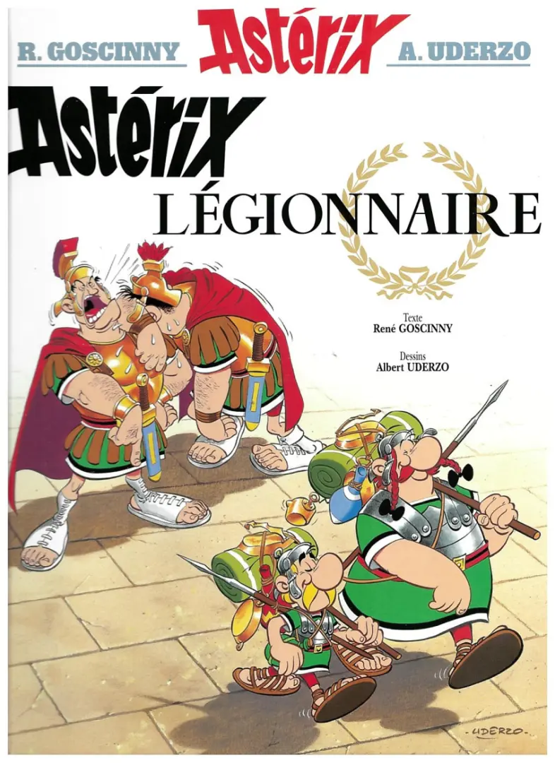 Couverture de l'album Astérix Tome 10 Astérix légionnaire