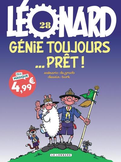 Couverture de l'album Léonard Tome 28 Génie toujours... prêt !