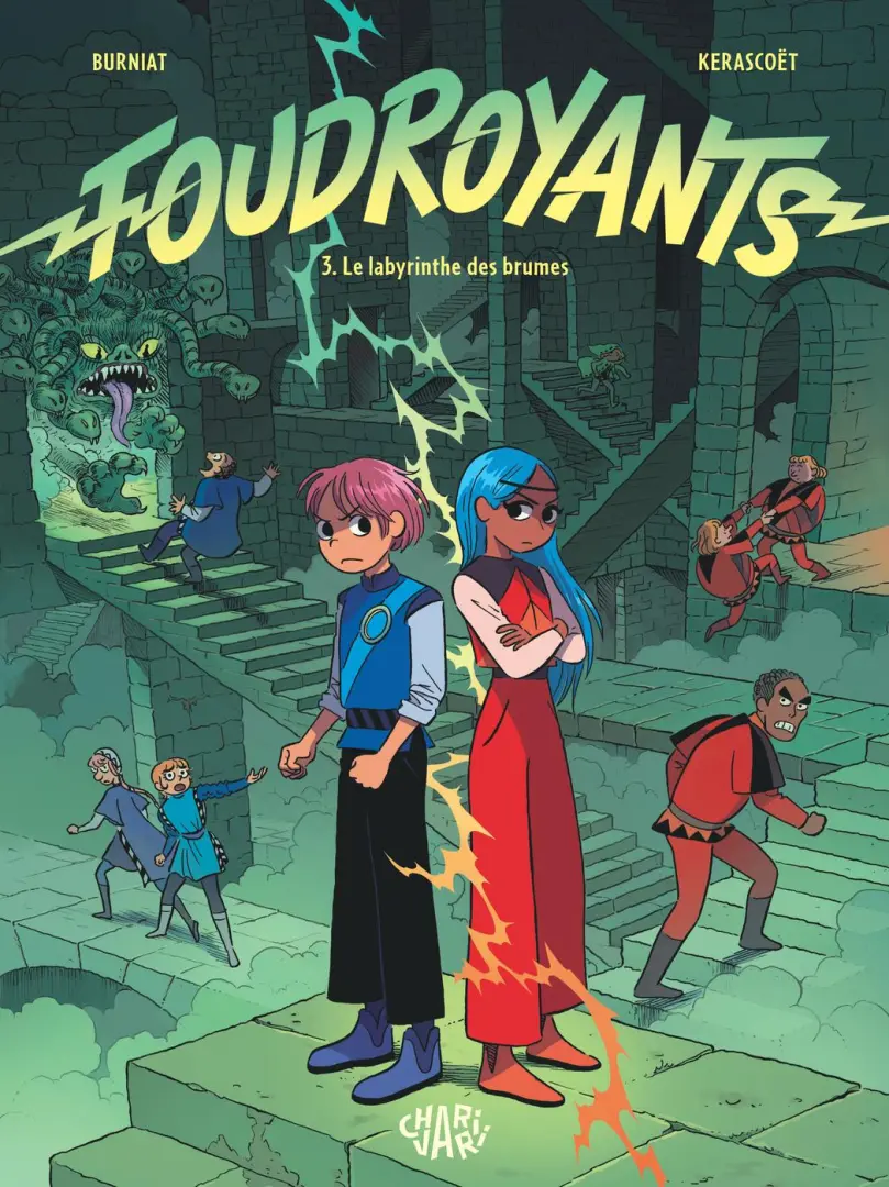 Couverture de l'album Foudroyants 3 Le labyrinthe des brumes