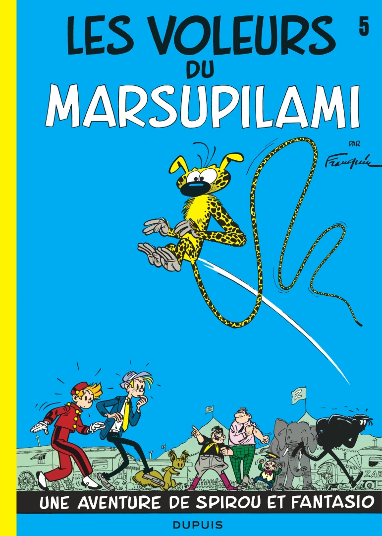 Couverture de l'album Spirou et Fantasio Tome 5 Les voleurs du Marsupilami
