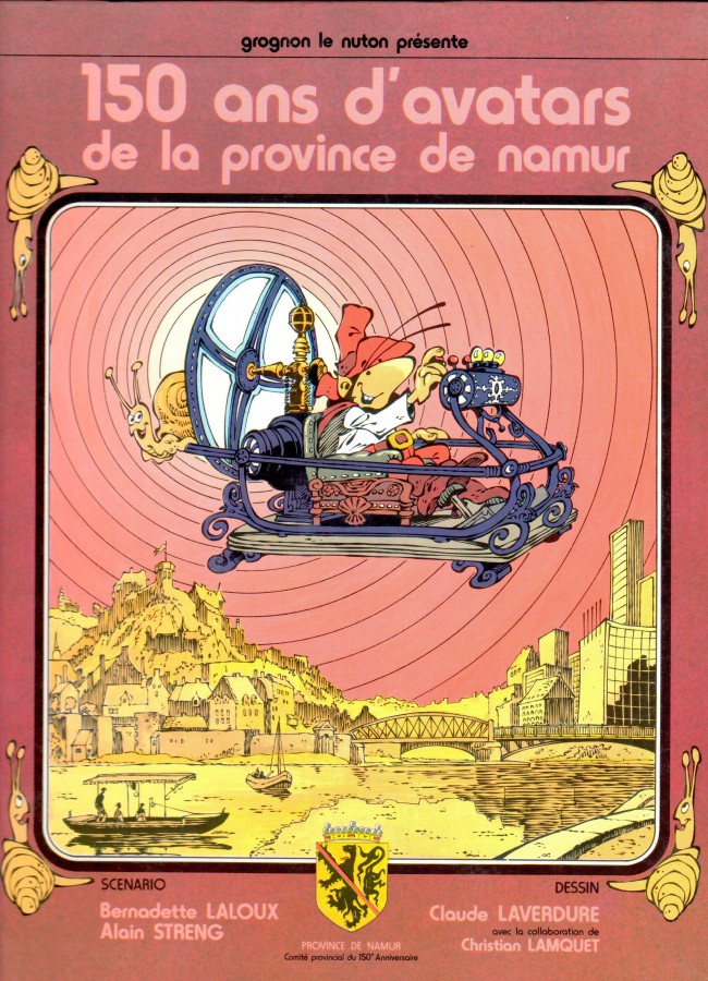 Couverture de l'album 150 ans d'avatars de la province de Namur