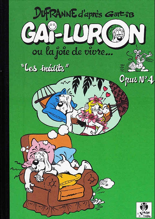 Couverture de l'album Gai-Luron Tome 4 Les inédits - Opus N°4