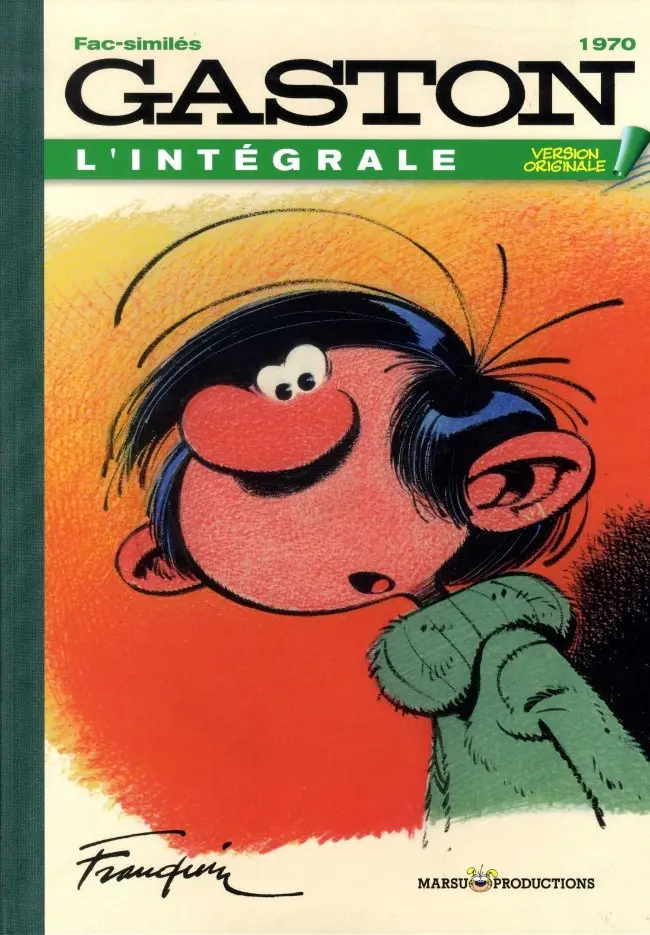 Couverture de l'album Gaston L'intégrale (Version Originale) Tome 10 Gaston 1970