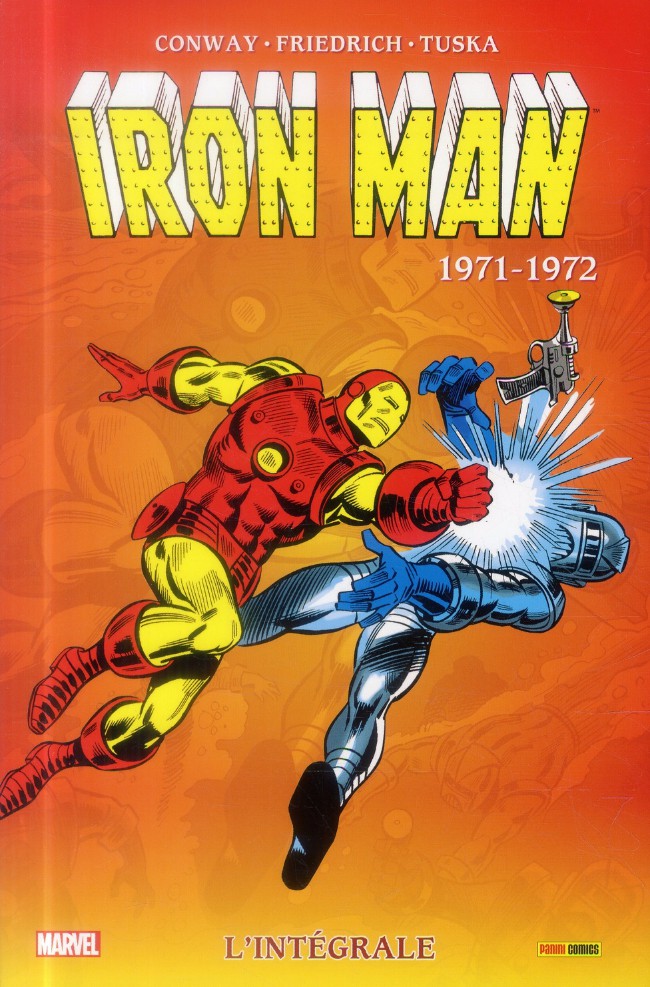 Couverture de l'album Iron Man - L'Intégrale Tome 7 1971-1972