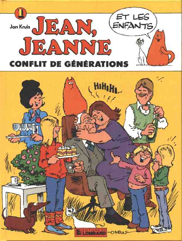 Couverture de l'album Jean, Jeanne et les enfants Tome 1 Conflit de générations