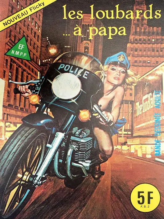 Couverture de l'album Nouveau Flicky Tome 3 Les loubards... à papa