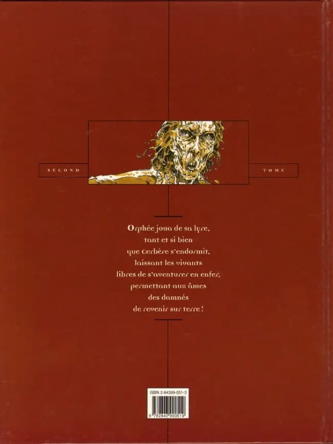 Verso de l'album Amnésia 2 Eurydice
