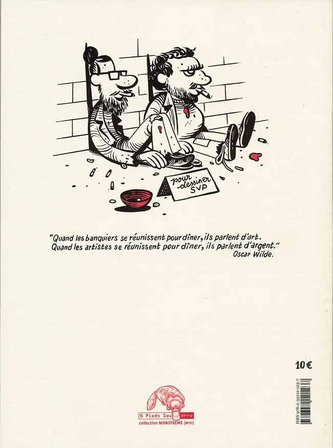Verso de l'album Qu'importe la mitraille