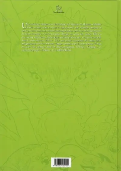 Verso de l'album Renart Tome 2