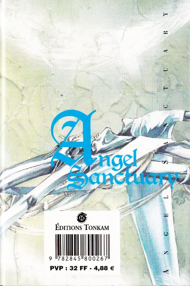Verso de l'album Angel Sanctuary 3