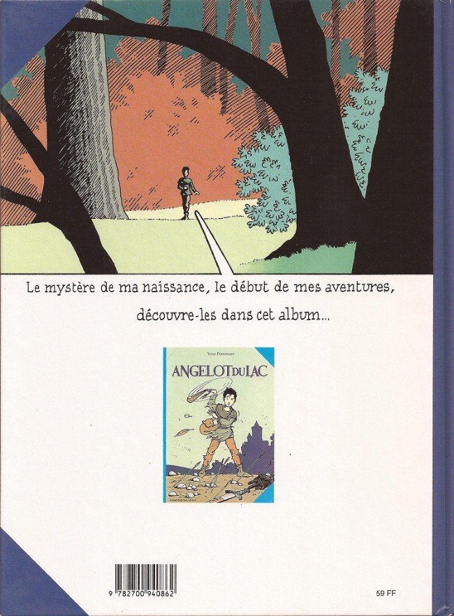 Verso de l'album Angelot du Lac Tome 2 Le secret de la caravane