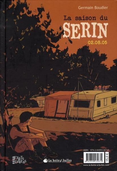 Verso de l'album Le Serin Tome 2 La saison du Serin