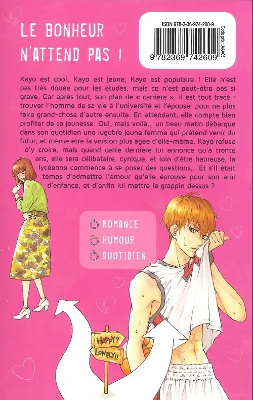 Verso de l'album SOS love 1