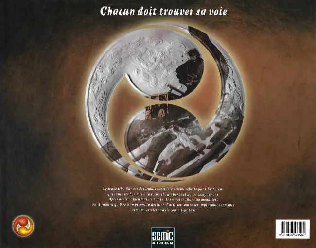 Verso de l'album La Voie du Samouraï Tome 2 Du sang dans la neige