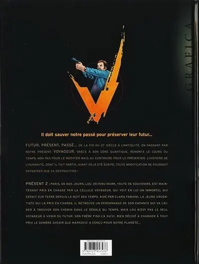 Verso de l'album Voyageur Tome 6 Présent 2