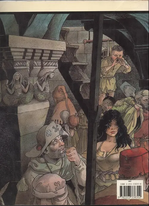 Verso de l'album Les Compagnons du crépuscule Tome 3 Le dernier chant des Malaterre