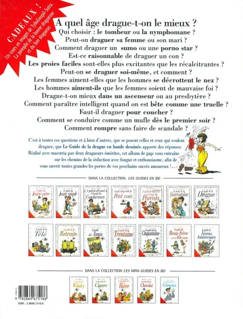 Verso de l'album Le Guide Tome 7 Le guide de la drague
