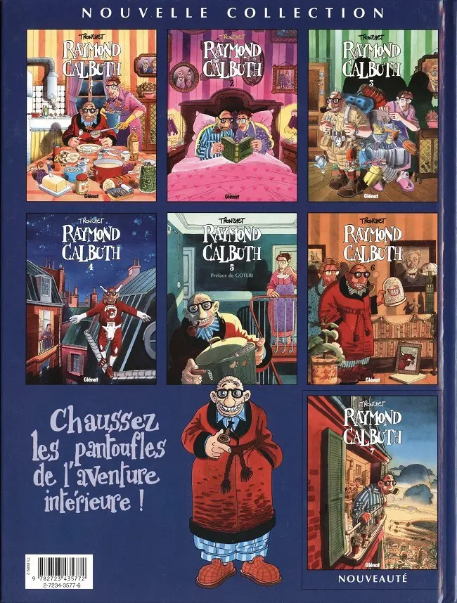 Verso de l'album Raymond Calbuth Tome 4