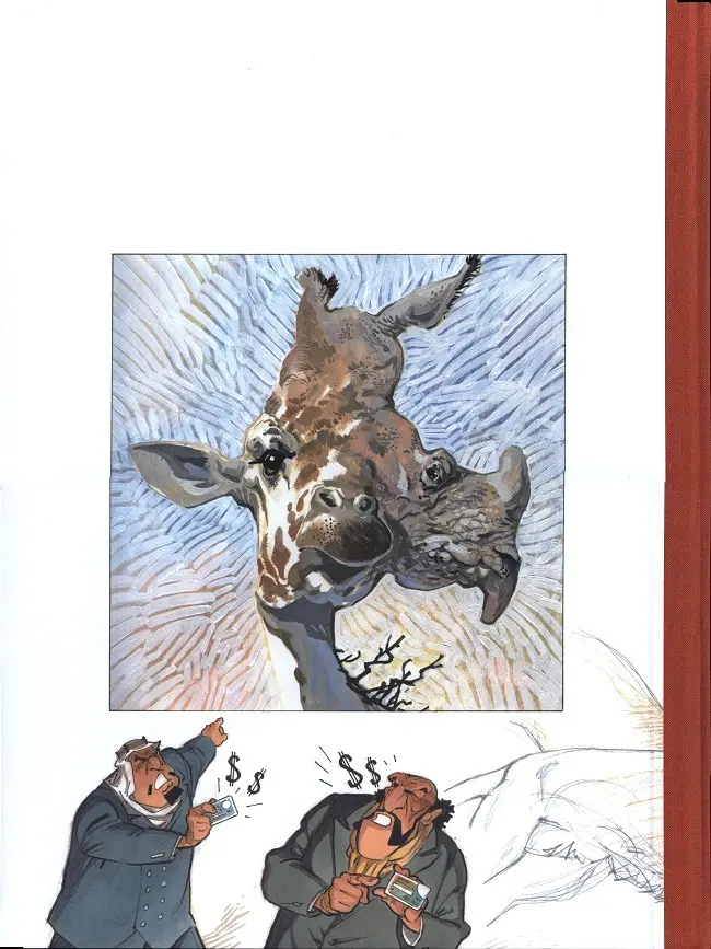 Verso de l'album Spirou et Fantasio - Une aventure de... / Le Spirou de... Tome 10 La Lumière de Bornéo