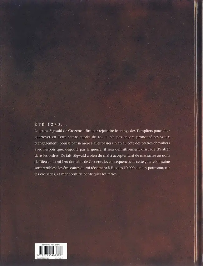 Verso de l'album Les Aigles décapitées Tome 25 Au nom du roi