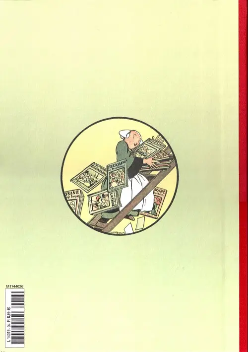 Verso de l'album Bécassine Tome 27 Bécassine maîtresse d'école