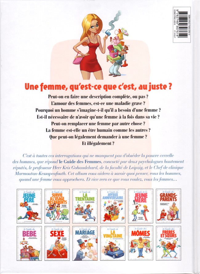 Verso de l'album Le Guide Tome 44 Le guide des femmes