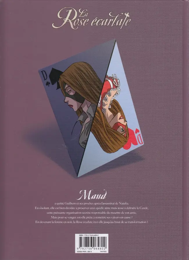 Verso de l'album La Rose écarlate Tome 13 Elle a tellement changé