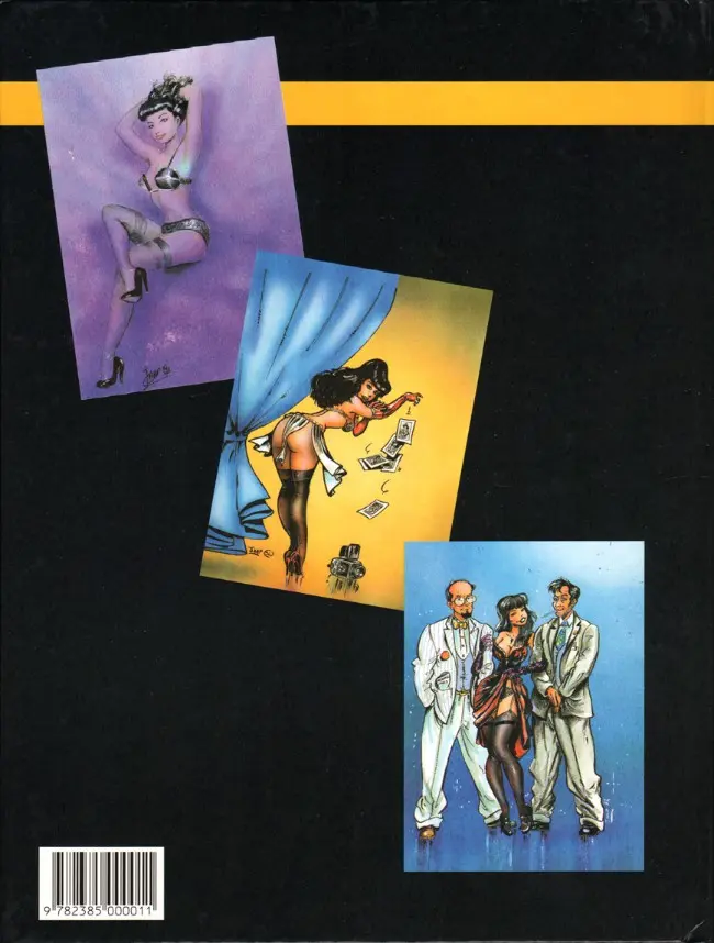Verso de l'album Betty Page