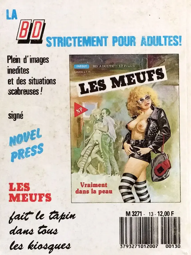 Verso de l'album Orient Sexpress Tome 13 La femme du contrôleur