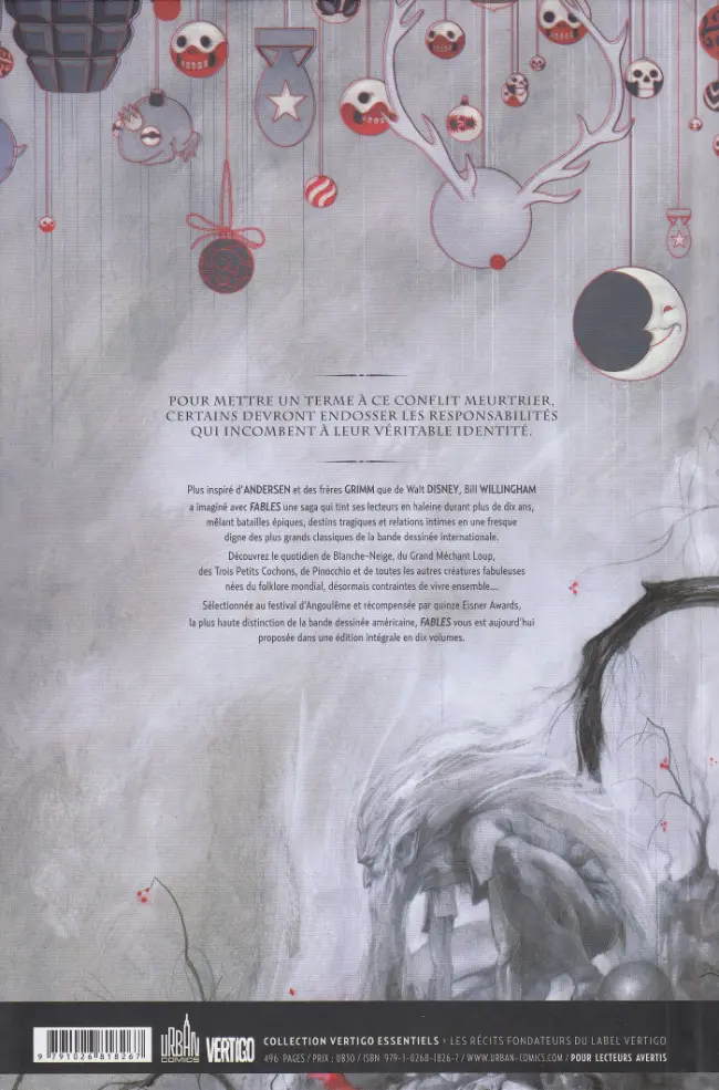 Verso de l'album Fables Volume 4