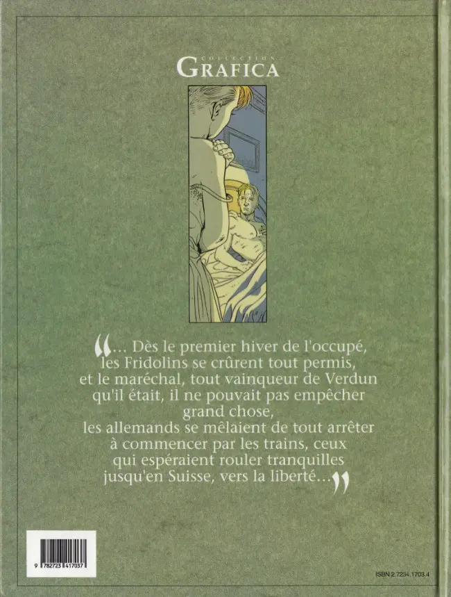 Verso de l'album Le Boche Tome 5 Dans la peau d'un neutre