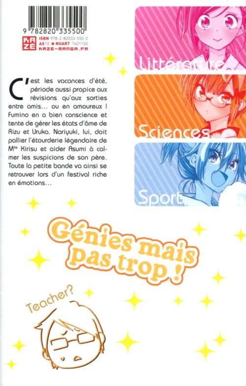 Verso de l'album We never learn 5