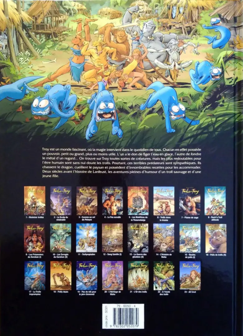 Verso de l'album Trolls de Troy Tome 21 L'Or des trolls