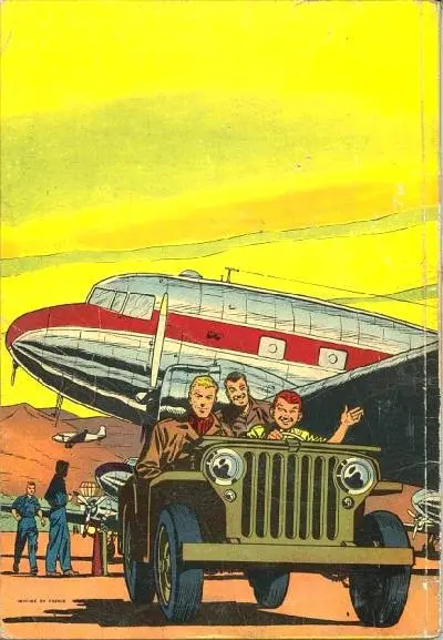 Verso de l'album Buck Danny Tome 18 Alerte en Malaisie