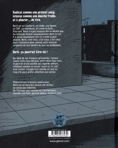 Verso de l'album Borb