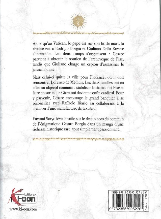 Verso de l'album Cesare 3 Tre