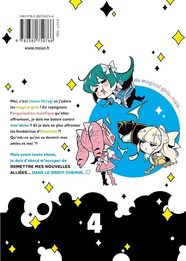 Verso de l'album Looking up to Magical Girls 4