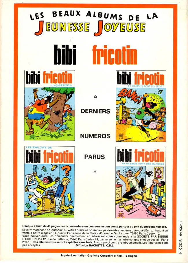 Verso de l'album Les Pieds Nickelés Tome 82 Les Pieds Nickelés vétérinaires