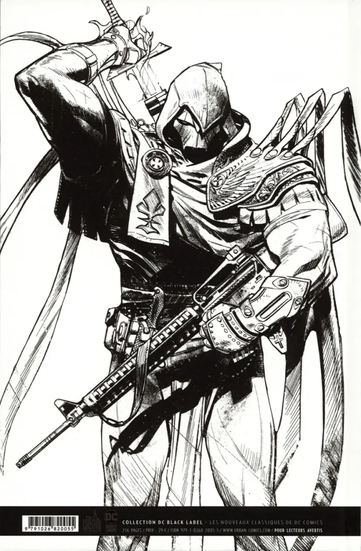 Verso de l'album Batman : White Knight 2