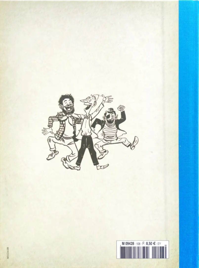 Verso de l'album Les Pieds Nickelés - La collection Tome 108 Les Pieds Nickelés ne veulent pas se faire rouler