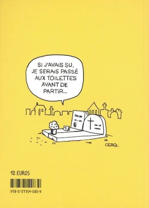 Verso de l'album La fête du strip Sexe, drogue et déambulateur