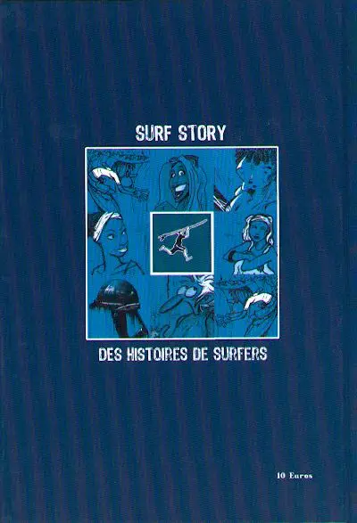 Verso de l'album ... Story Tome 0 Surf story, des histoires de surfers