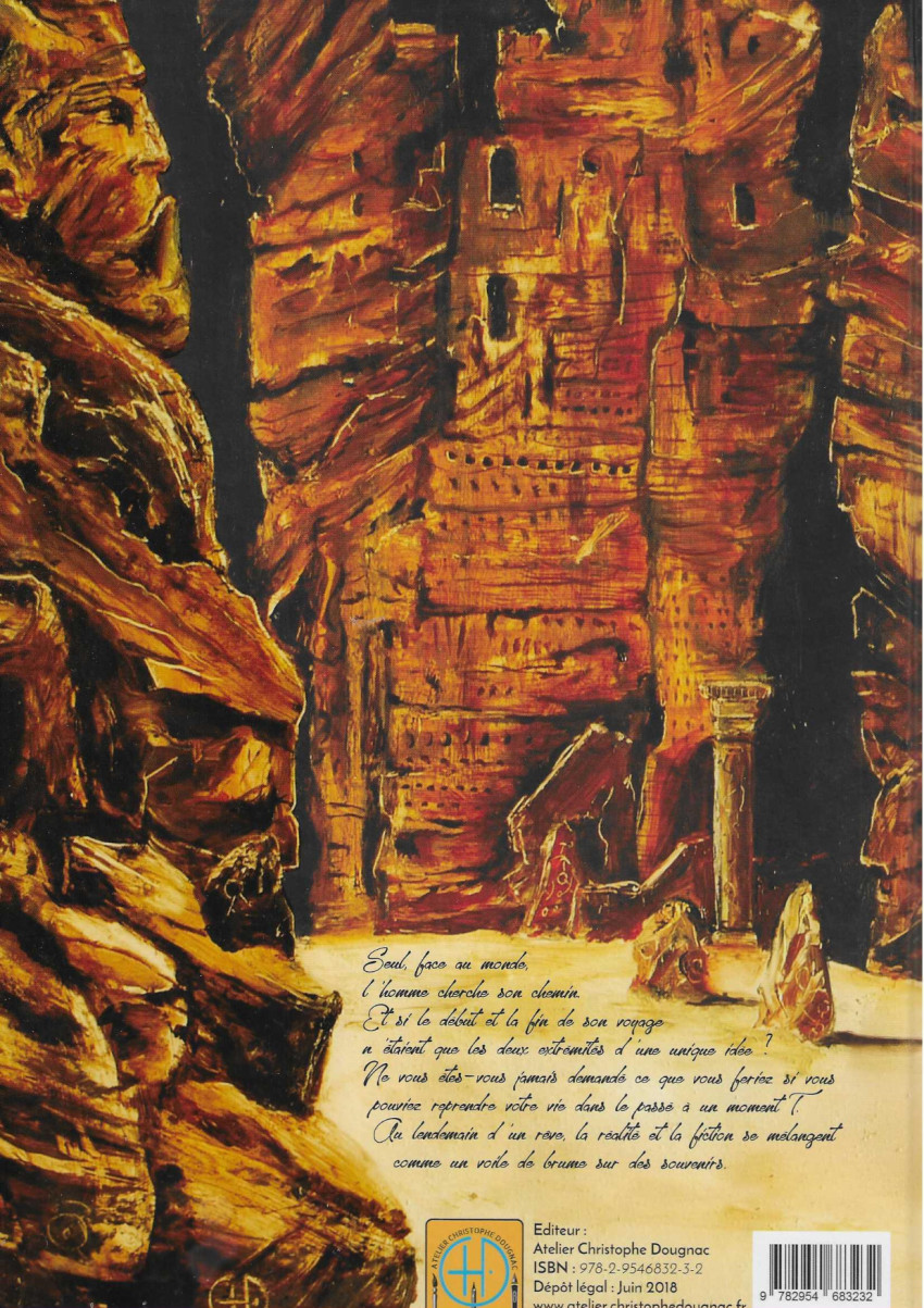 Verso de l'album Errac Dorn L'aventure intemporelle